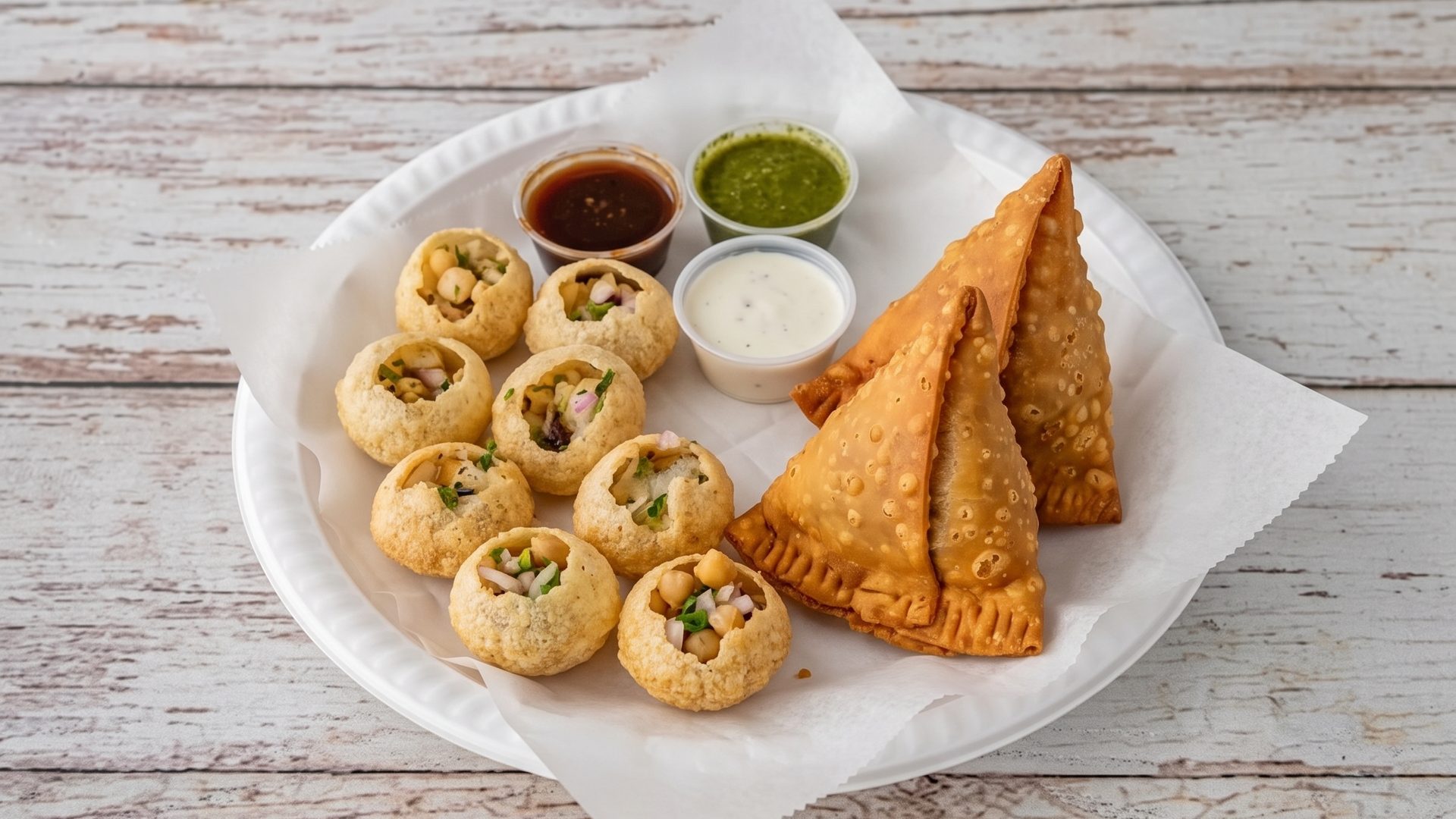 The samosa is the main event