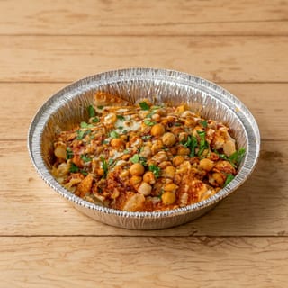 Chana Samosa Chaat