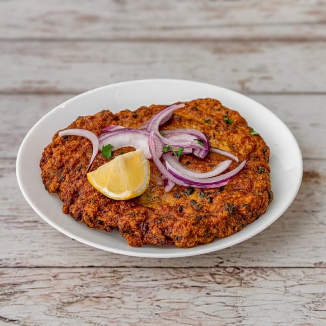 Chapli Kabab.